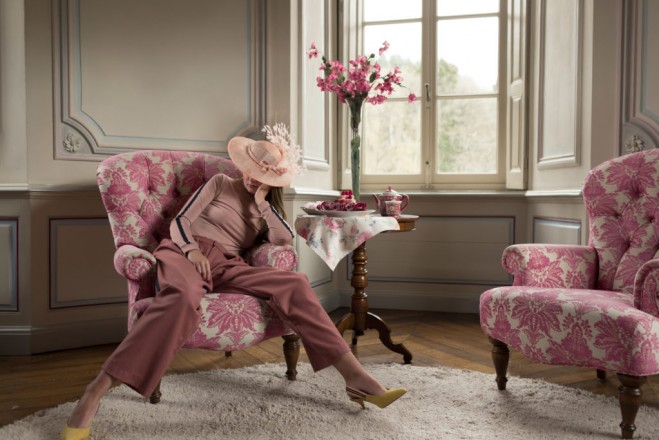 À l'heure du thé <br> Sous pull Raf / Pantalon Alek