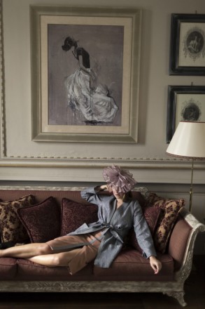 À l'heure du thé <br> Veste Eden / Jupe Erine