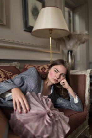 À l'heure du thé <br> Veste Eden