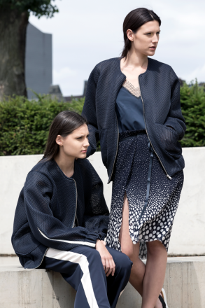 Sweet Luxury <br> Bomber Dominik / Pantalon Victoire / Top Claudine / Jupe Yumi